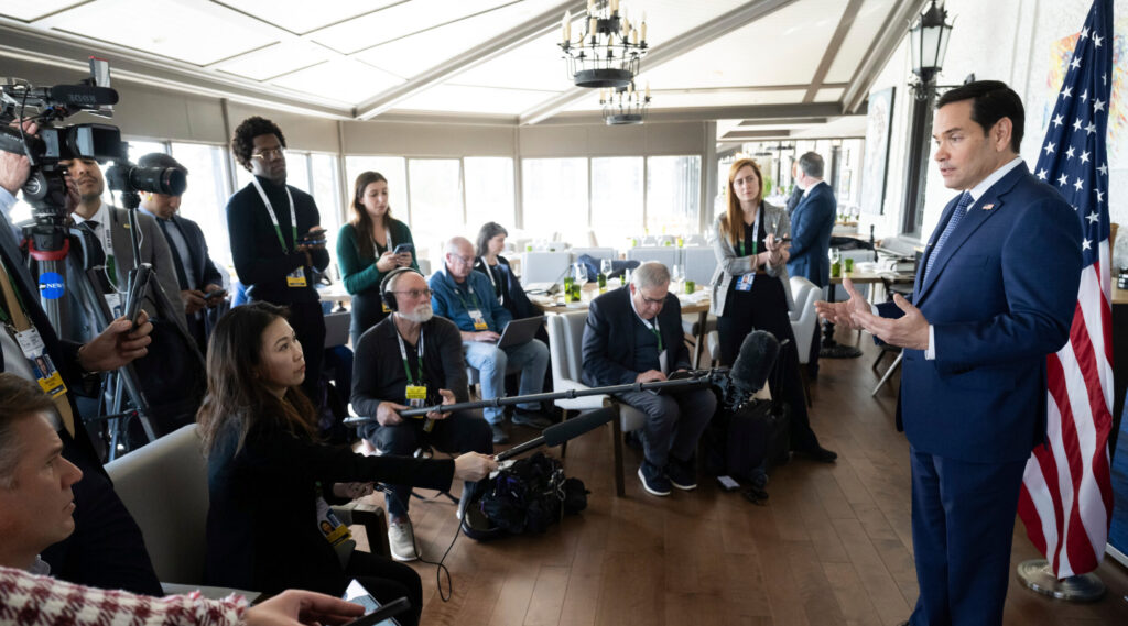 G7 Foreign Ministers Meeting: President Trump’s Proposed 200% Retaliatory Tariffs on Europe and the Ukraine War Top the Table