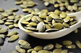 Pumpkin seeds: Very useful for reducing depression and restful sleep.