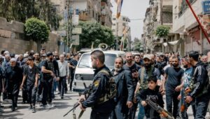 Sectarian riots break out in the Syrian city of Sweida