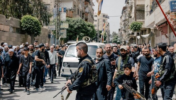 Sectarian riots break out in the Syrian city of Sweida