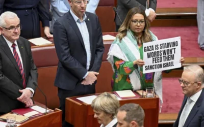 Support for Palestine and strong condemnation of Israel in the first session of the newly elected Australian Parliament