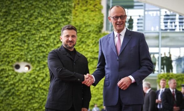 Trilateral talks, German Chancellor and President Zelensky welcome Trump's announcement