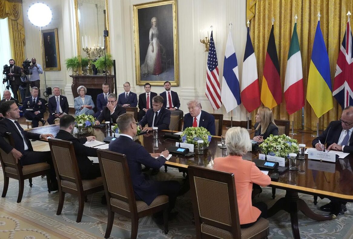White House Hosts Trump, Zelensky, and European Leaders for Ukraine War Peace Talks