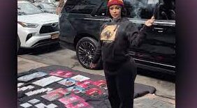 Cardi B Hits New York Streets to Sell Her Own Album Before Release