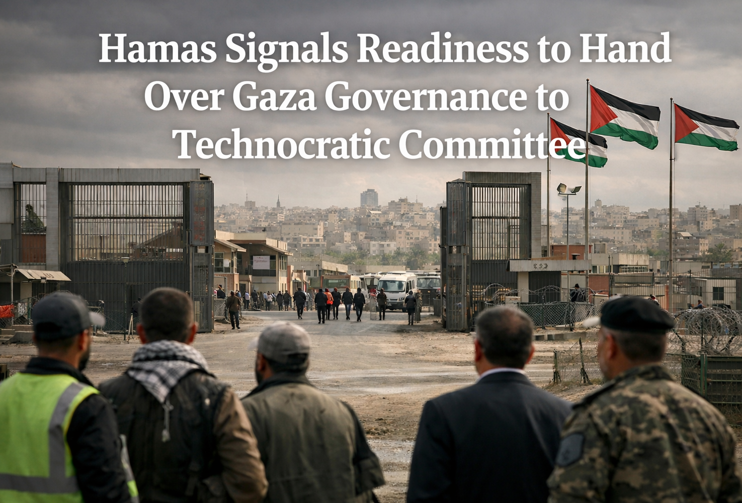 Hamas Signals Readiness to Hand Over Gaza Governance to Technocratic Committee