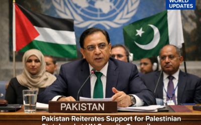 Pakistan Reiterates Support for Palestinian Statehood at UN Security Council