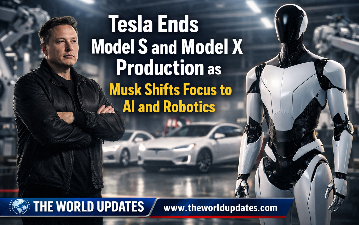 Tesla Ends Model S and Model X Production as Musk Shifts Focus to AI and Robotics