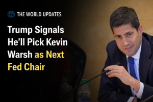 Trump Signals He’ll Pick Kevin Warsh as Next Fed Chair