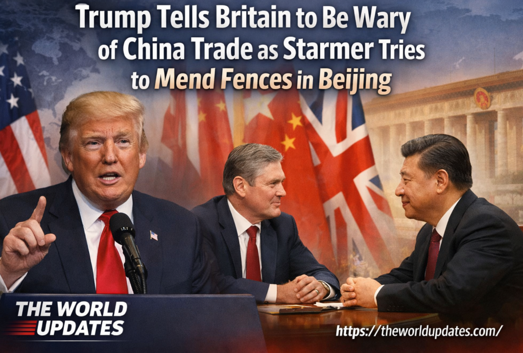Trump Tells Britain to Be Wary of China Trade as Starmer Tries to Mend Fences in Beijing