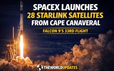 SpaceX Launches 28 Starlink Satellites From Cape Canaveral on Falcon 9’s 33rd Flight