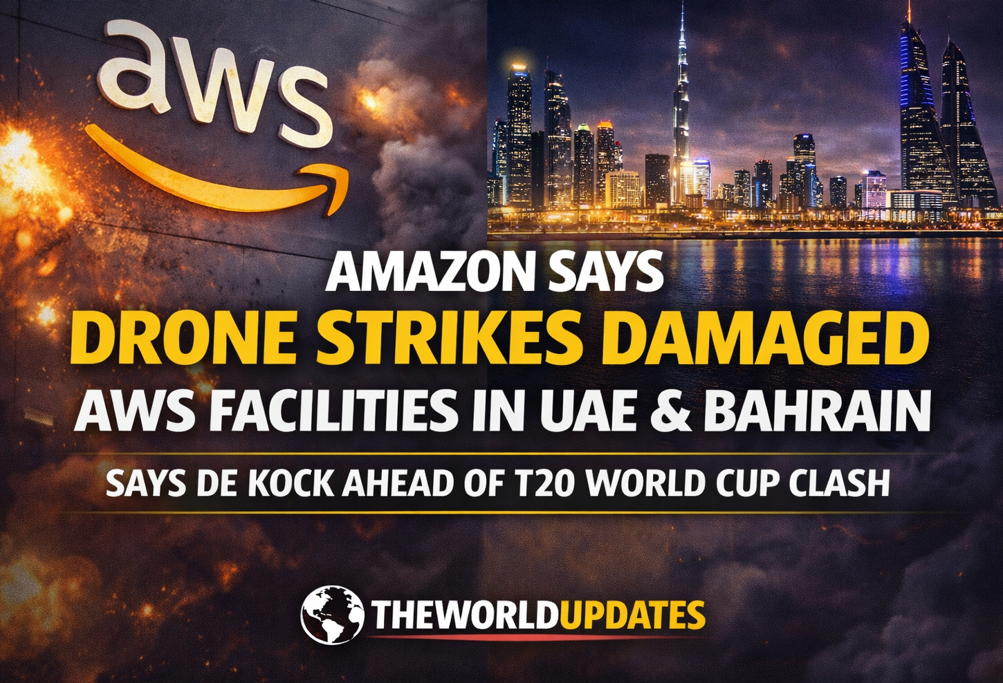 Amazon Says Drone Strikes Damaged AWS Facilities in UAE and Bahrain
