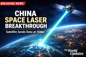 Chinese satellite uses laser communication technology to transmit data from orbit to Earth at high speed