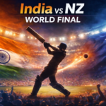 India and New Zealand cricket teams facing off in the T20 World Cup final at Narendra Modi Stadium Ahmedabad