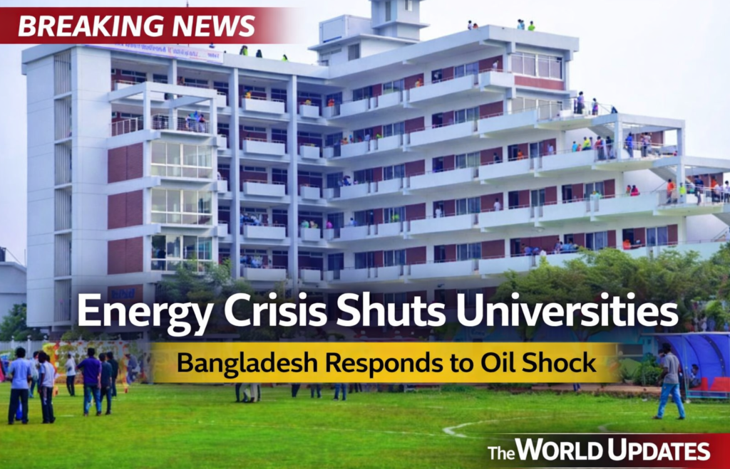 Bangladesh Shuts Universities Early as Iran War Sparks Global Energy Crisis