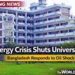 Dark university campus during energy crisis as Bangladesh closes universities due to rising global oil prices