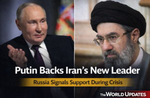 Russian President Vladimir Putin congratulates Iran’s new Supreme Leader Mojtaba Khamenei during rising Middle East tensions