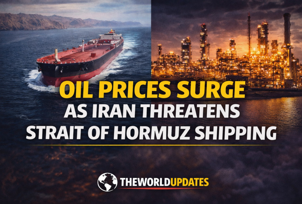 Oil Prices Surge Above $80 as Iran Threatens Strait of Hormuz Shipping
