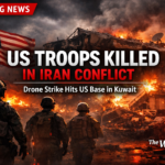 US troops killed after drone strike hits American military base in Kuwait during Iran conflict