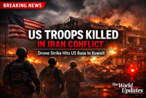 US troops killed after drone strike hits American military base in Kuwait during Iran conflict