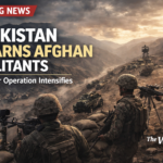 Pakistan Army soldiers deployed near Afghanistan border during Operation Ghazab Lil Haq