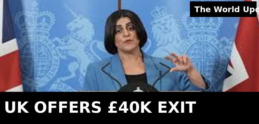 UK government offers financial incentives for failed asylum seekers to leave the country